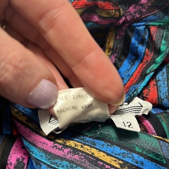 VINTAGE 70s BLOUSE - Picture 8 of 11